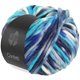Lana Grossa CONFETTI Print | 01-turkoois/marine/nacht blauw/jeans/wit