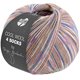 Lana Grossa COOL WOOL 4 SOCKS PRINT III | 7203-beige/korenbloem/wit/felroze/paars