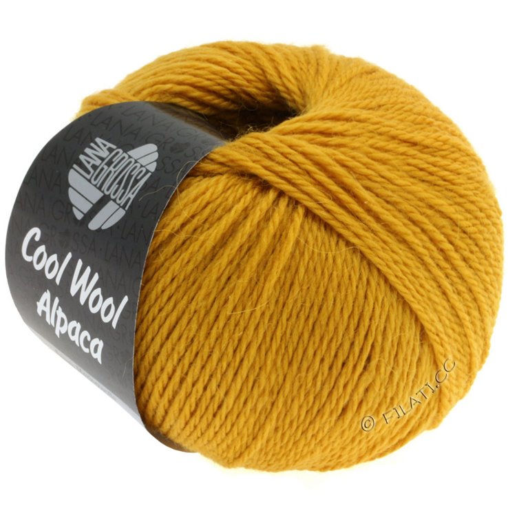 Lana Grossa COOL WOOL Alpaca | 01-geel