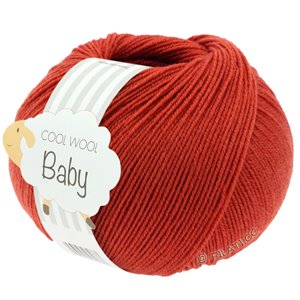 Lana Grossa COOL WOOL Baby 50g | 289-donker rood