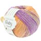 Lana Grossa COOL WOOL Baby Dégradé | 514-oranje/zalm/lichtgeel/sering/violet
