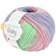 Lana Grossa COOL WOOL Baby Dégradé | 518-rose/oudroze/licht groen/sering/licht blauw