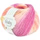 Lana Grossa COOL WOOL Baby Dégradé | 523-room/vanille/licht oranje/licht felroze
