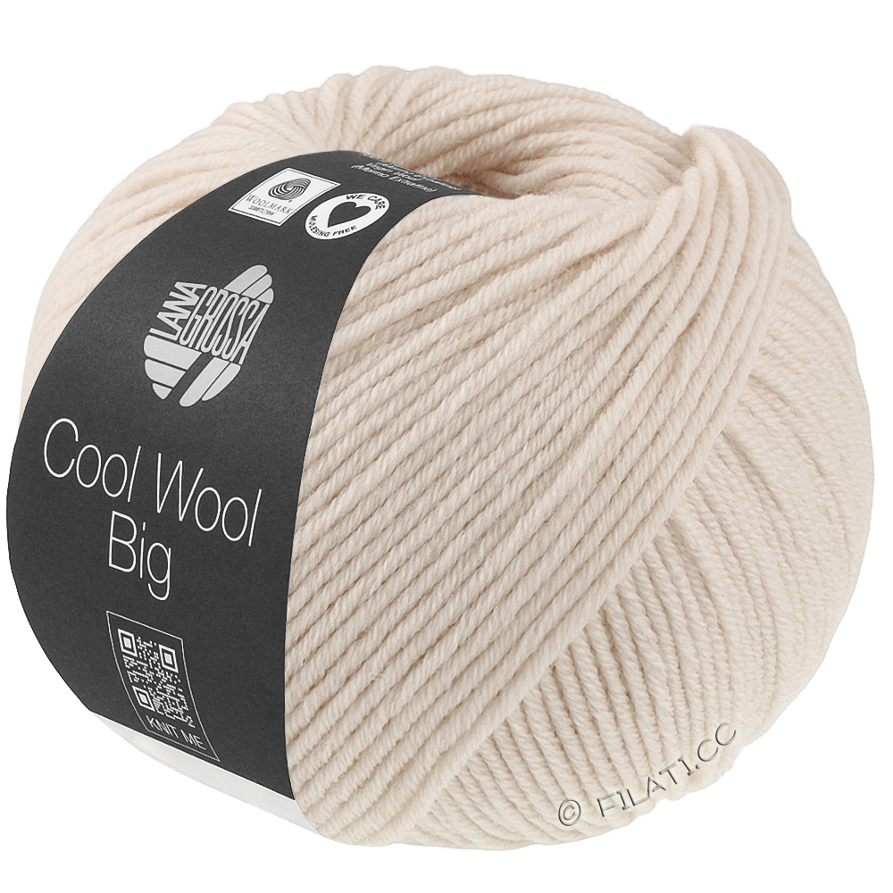 Lana Grossa COOL WOOL Big  Uni/Melange | 1046-room