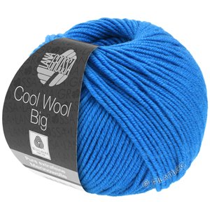 Lana Grossa COOL WOOL Big  Uni/Melange | 0992-inkt blauw