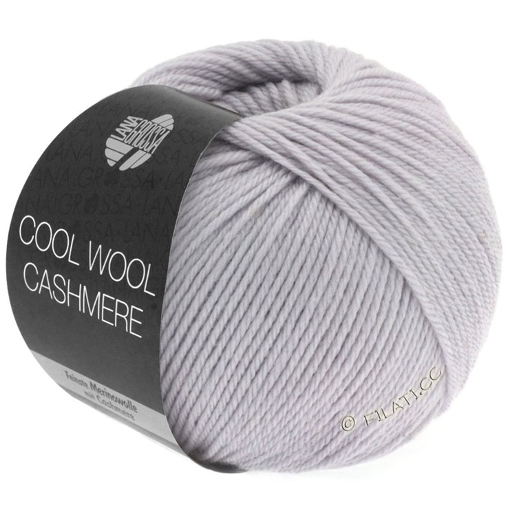 Lana Grossa COOL WOOL Cashmere | 01-zachtpaars