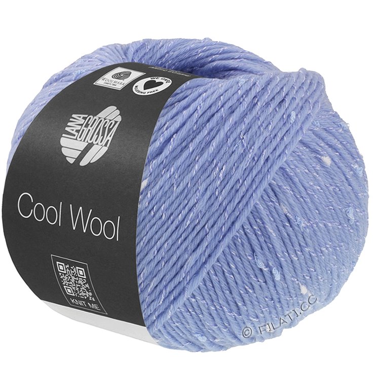 Lana Grossa COOL WOOL Dots | 01-licht blauw