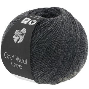 Lana Grossa COOL WOOL Lace | 25-antraciet