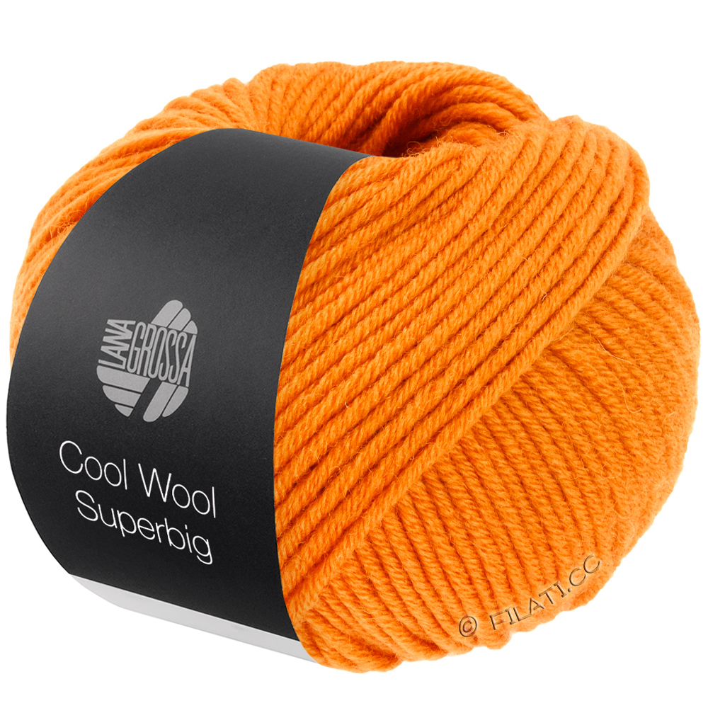 Lana Grossa COOL WOOL Superbig | 45-mandarijntje