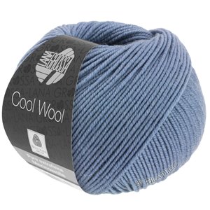 Lana Grossa COOL WOOL   Uni/Melange/Neon | 2037-grijs blauw