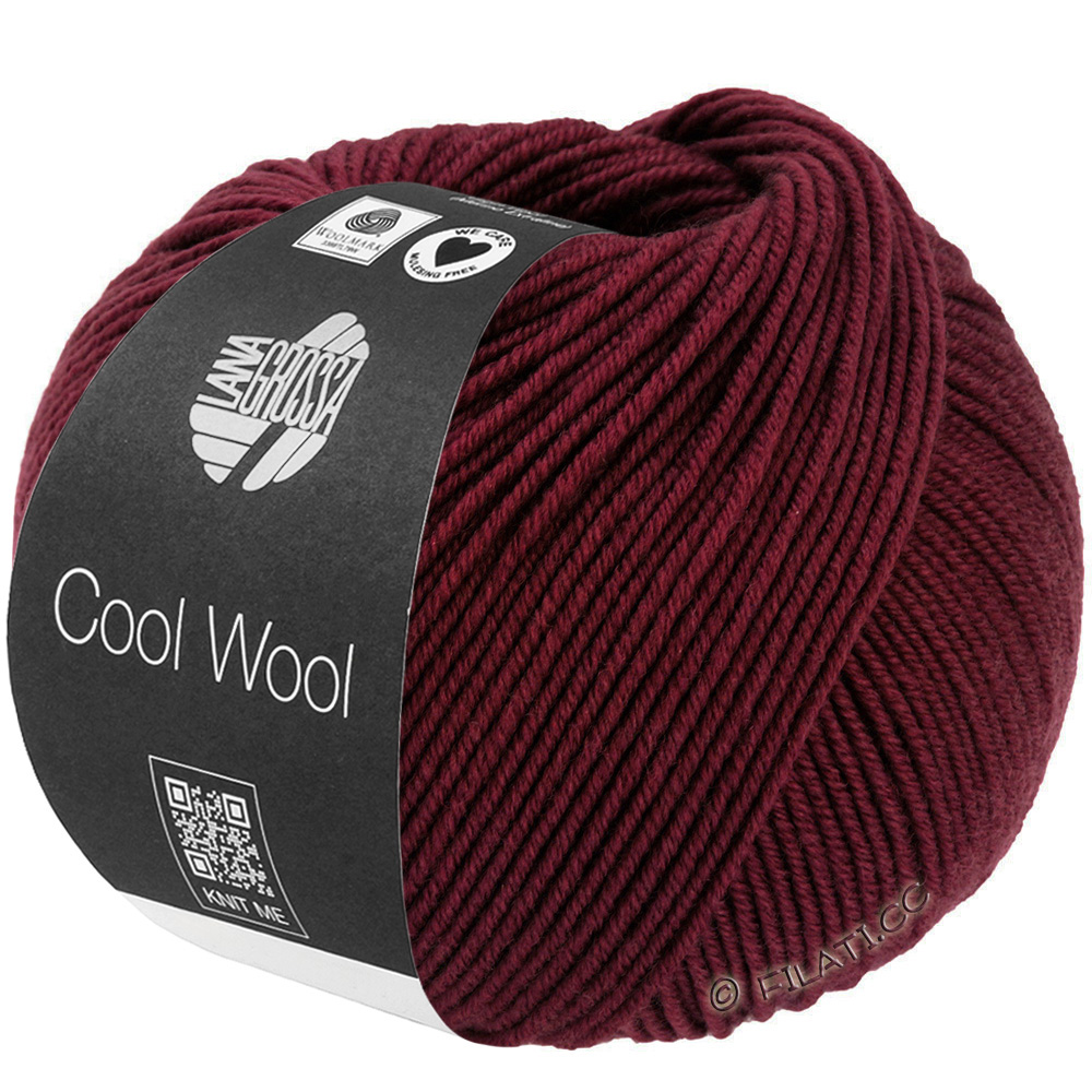 Lana Grossa COOL WOOL | 2124-Donkerroze rood