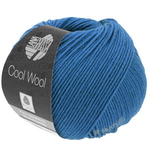 Lana Grossa COOL WOOL   Uni/Melange/Neon | 0555-kobaltblauw