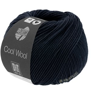 Lana Grossa COOL WOOL Mélange (We Care) | 1430-zwartblauw mêleerd