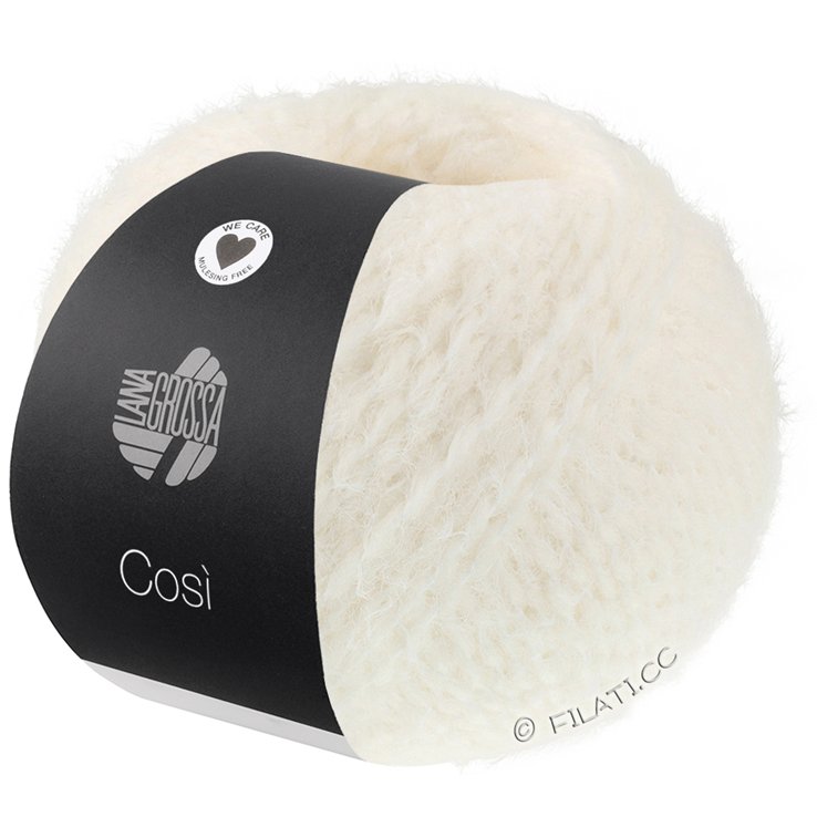 Lana Grossa COSÌ | 01-wit