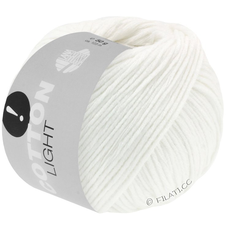 Lana Grossa COTTON LIGHT | 01-wit