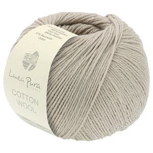 Lana Grossa COTTON WOOL (Linea Pura) | 08-grijs beige