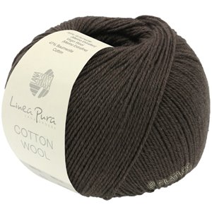 Lana Grossa COTTON WOOL (Linea Pura) | 09-donker bruin