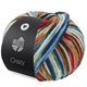 Lana Grossa CRAZY | 02-resedagroen/bos groen/perzik/licht beige/donker blauw