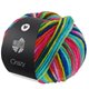 Lana Grossa CRAZY | 06-turkoois/neon groen/azuurblauw/azalea