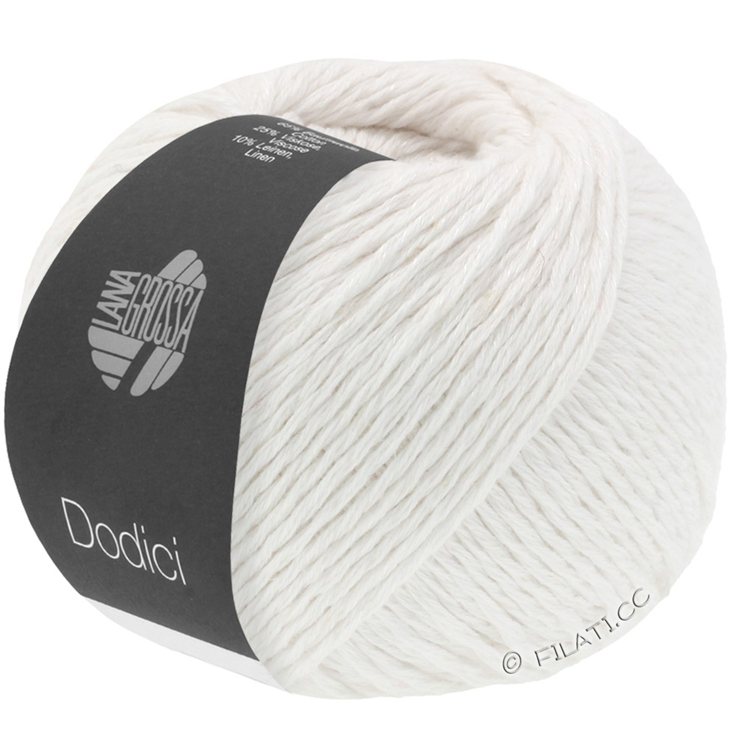 Lana Grossa DODICI | 01-wit