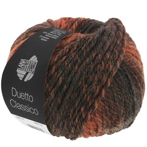 Lana Grossa DUETTO CLASSICO | 04-roodbruin/donker bruin/zwartbruin