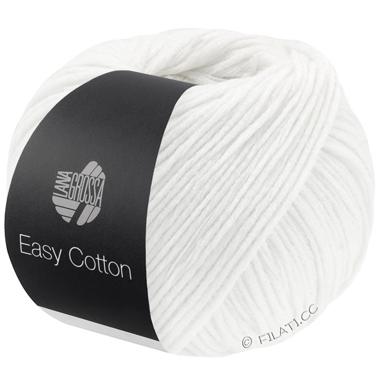 Lana Grossa EASY COTTON | 01-wit
