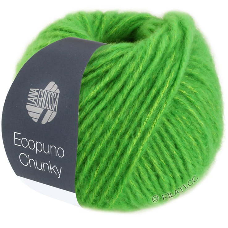 Lana Grossa ECOPUNO Chunky | 133-lente groen