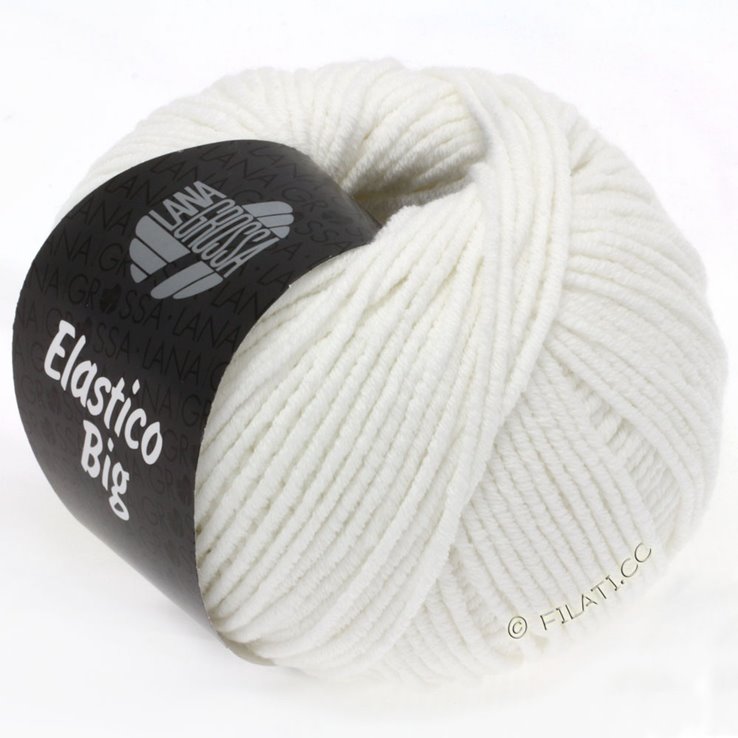 Lana Grossa ELASTICO Big | 01-wit