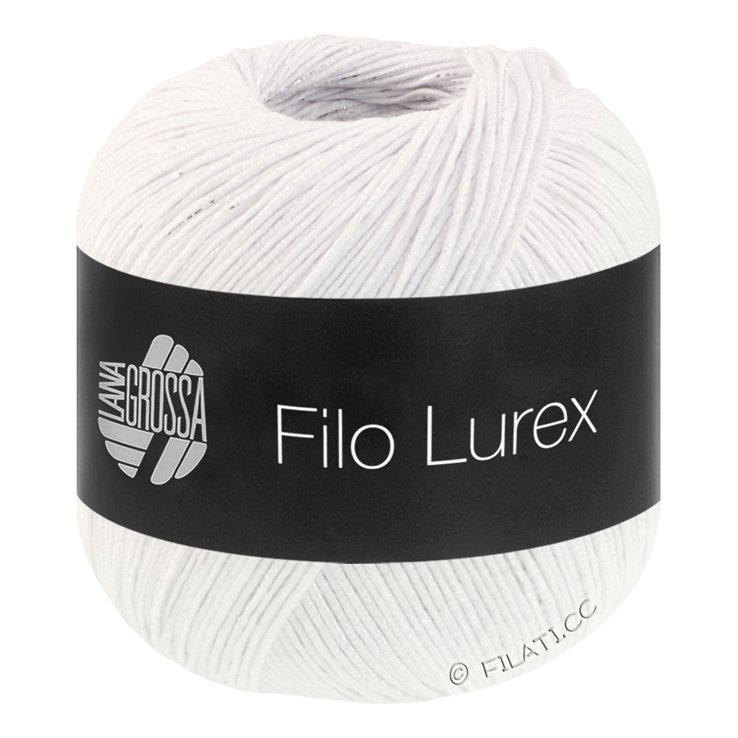 Lana Grossa FILO LUREX | 01-wit