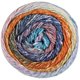 Lana Grossa GOMITOLO COLLINA | 1019-turkoois/donker grijs/oudroze/blauw violet/oranje/munt/rose