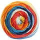 Lana Grossa GOMITOLO DOPPIO | 202-licht blauw/hemelsblauw/donker blauw/wit/geel/oranje/zalm/licht rood