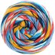 Lana Grossa GOMITOLO DOPPIO | 252-licht blauw/hemelsblauw/donker blauw/wit/geel/oranje/zalm/licht rood