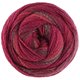 Lana Grossa GOMITOLO GALA | 4031-grijs bruin/wijnrood/donker rood/kersenrood