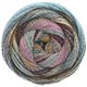 Lana Grossa GOMITOLO MOLTO | 610-oranje/licht grijs/donker grijs/blauw violet/felroze/jeans