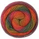 Lana Grossa GOMITOLO VERSIONE | 464-donker olijf/donker groen/grijs violet/foksia/rood