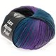 Lana Grossa LACE Merino Print | 106-violet/petrol/antraciet