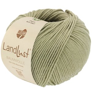 Lana Grossa LANDLUST BAUMWOLLE (GOTS) | 08-grijs groen
