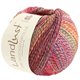 Lana Grossa LANDLUST DIE SOCKENWOLLE PRINT | 211-wijnrood/kersenrood/sering/mauve/geel/groen/donker groen/marine gemêleerd