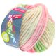 Lana Grossa LEI Moulinè/Color Mix/Spray (Ragazza) | 264-ruwe witte/rosé/zachtgeel/licht groen