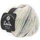 Lana Grossa LOVELY COTTON Inserto (lala BERLIN) | 101-ruwe witte/grijs