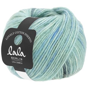 Lana Grossa LOVELY COTTON Inserto (lala BERLIN) | 110-pastelblauw/grijs blauw