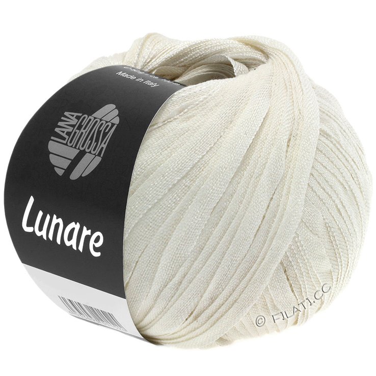 Lana Grossa LUNARE | 01-ruwe witte
