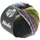 Lana Grossa MEDIO | 38-geel/antraciet/ruwe witte/sering/licht blauw/perzik/mosgroen