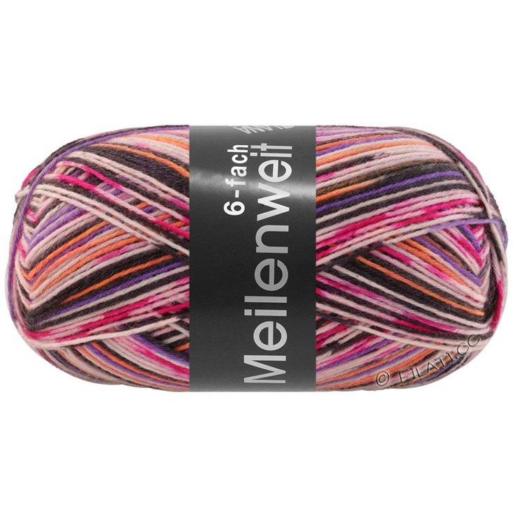 Lana Grossa MEILENWEIT 6-FACH 150g Disco | 9669-
