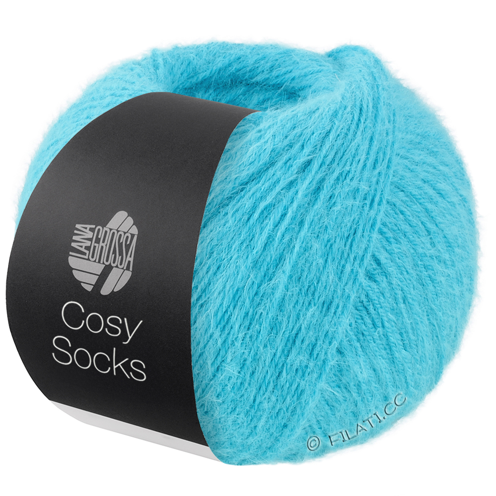 Lana Grossa MEILENWEIT 100g Cosy Socks | 23-turkoois