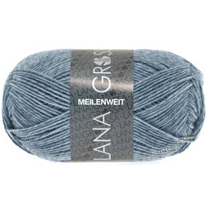 Lana Grossa MEILENWEIT 50g | 1302-jeans/grijs gemêleerd