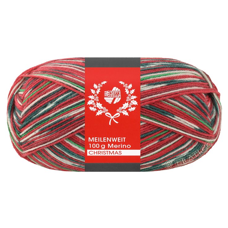 Lana Grossa MEILENWEIT 100g Merino Christmas | 6798-