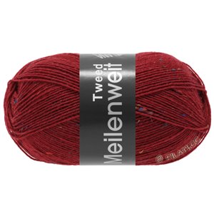 Lana Grossa MEILENWEIT 100g Tweed | 161-wijnrood