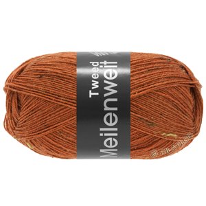 Lana Grossa MEILENWEIT 100g Tweed | 167-oranjebruin