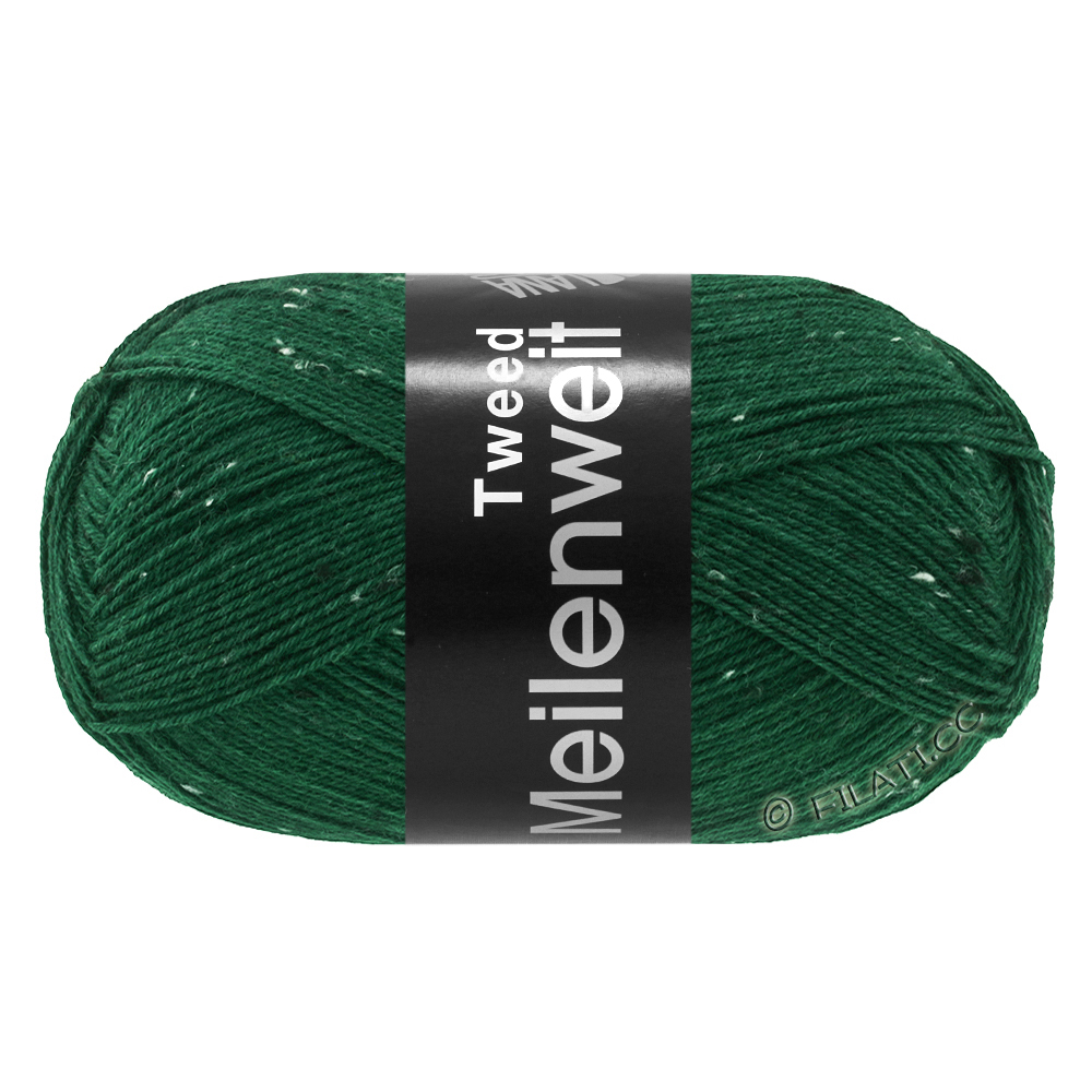 Lana Grossa MEILENWEIT 100g Tweed | 183-flessegroen